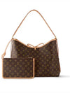 Carry All MM Monogram Shoulder Bag Brown - LOUIS VUITTON - BALAAN 9