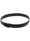 Reversible Leather Belt Black - SALVATORE FERRAGAMO - BALAAN 6