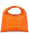 Intrecciato Mini Hop Tote Orange - BOTTEGA VENETA - BALAAN 5