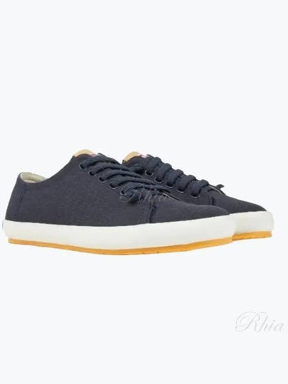 Peu Rambla Textile Low Top Sneakers Blue - CAMPER - BALAAN 2