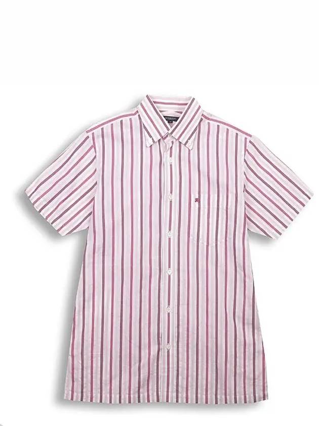 Smith Market Used Luxury Pink Shirt Men s Clothing - BURBERRY - BALAAN 1