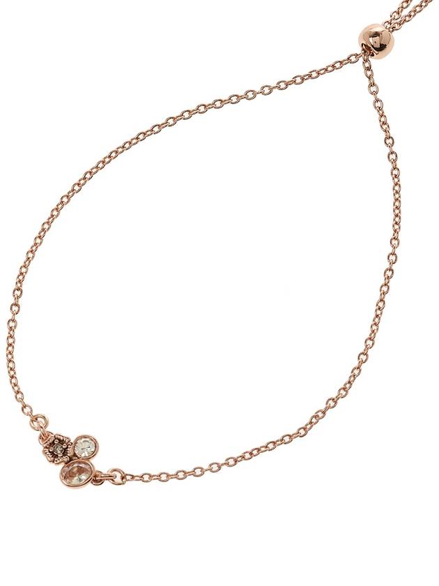 Mini Crystal Slider Bracelet C9329 ROSE GOLD - COACH - BALAAN 3