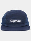 patch logo waxed ripstop camp cap FW24H16 NAVY - SUPREME - BALAAN 3