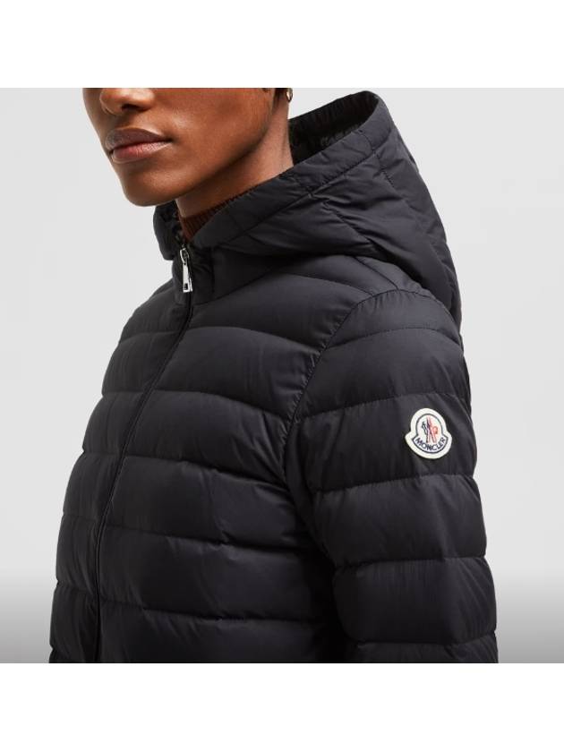 Hede Hooded Short Down Padding Black - MONCLER - BALAAN 4