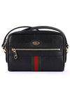 Ophidia GG Web Mini Cross Bag Black - GUCCI - BALAAN 2