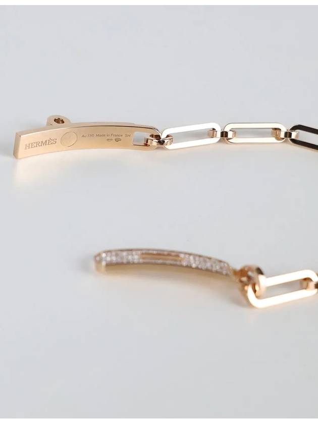 Kelly Chain Bracelet Small H221411B00SH - HERMES - BALAAN 4