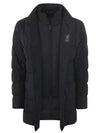 double lock down coat black - FAY - BALAAN 5