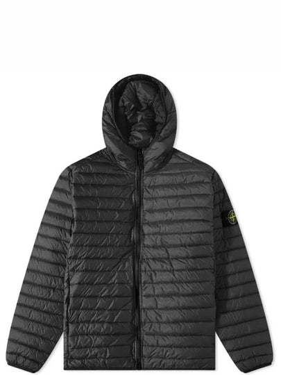 Loom Woven Chambers R-Nylon Down-TC Packable Jacket Charcoal Grey - STONE ISLAND - BALAAN 2