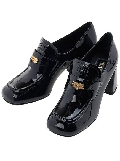 Patent Leather Pumps Black - MIU MIU - BALAAN 2