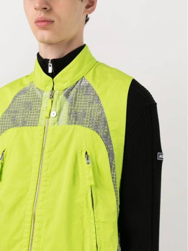 Shadow Project Distorted Ripstop Organza TC Vest Pistachio Green - STONE ISLAND - BALAAN 3