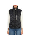 Tregit Water Repellant Technical Canvas Vest Black - MAX MARA - BALAAN 2