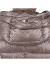 semi glossy hood padded brown - HERNO - 10