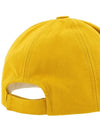 Tyron Logo Cotton Ball Cap Yellow - ISABEL MARANT - BALAAN 5