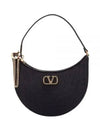 5W0P0W19 GPY 0NO 5W2P0W19 V logo signature lambskin mini hobo bag - VALENTINO - BALAAN 1