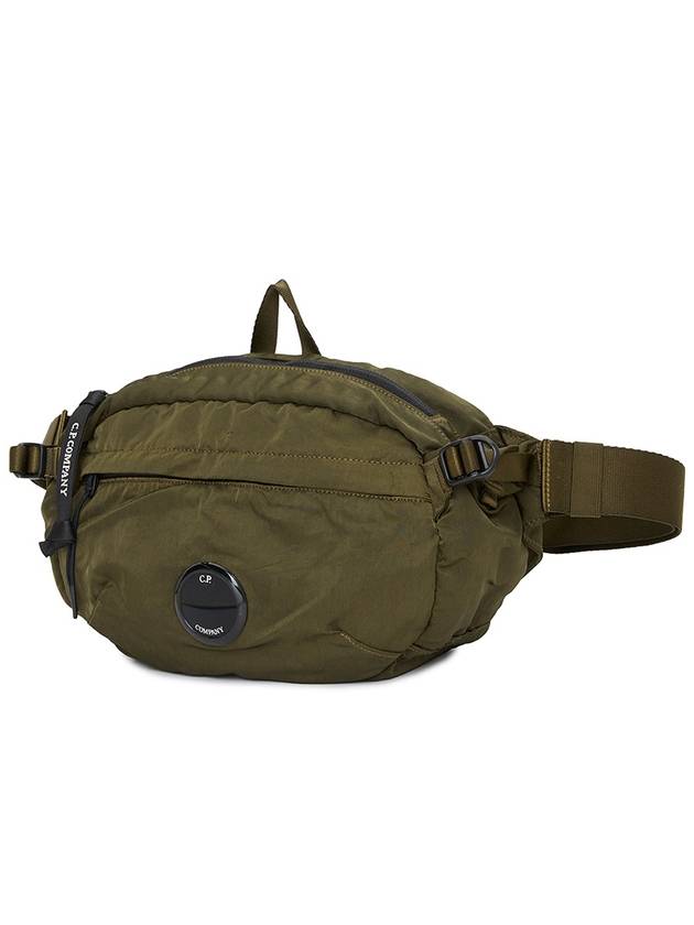 Lens Detail Nylon B Cross Bag Green - CP COMPANY - BALAAN 3