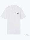 Handwriting Comfort Polo Shirt White - MAISON KITSUNE - BALAAN 2