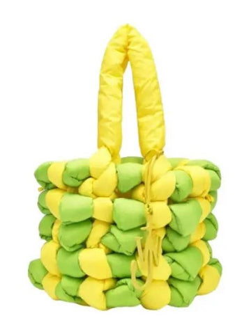 Noted bucket bag yellow lime green handbag tote - JW ANDERSON - BALAAN 1