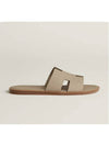 Izmir Sandals Beige Sable - HERMES - BALAAN 4