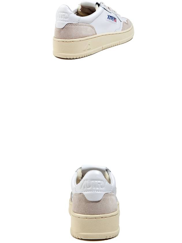 Medalist Goatskin Low Top Sneakers White - AUTRY - BALAAN 5