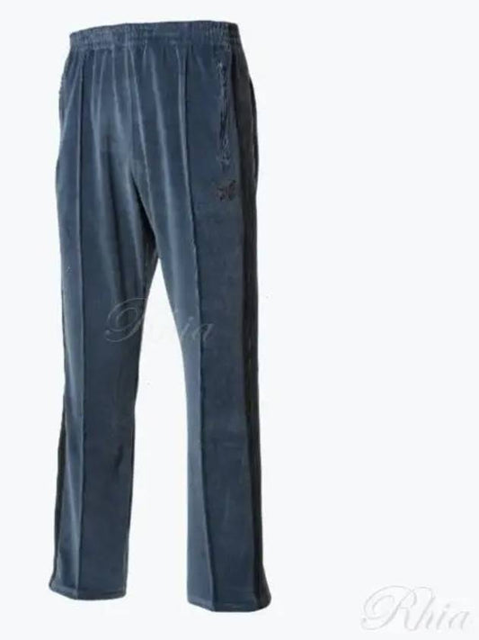 Narrow Track Pants Smoke Blue - NEEDLES - BALAAN 2