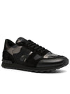 Black camouflage Rockstud sneakers S0723 E43 - VALENTINO - BALAAN 2