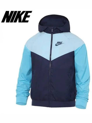 Kids NSW Wind Runner Hooded Spring Jacket Fall Jumper 850443 410 Domestic Product GQK723051799668 - NIKE - BALAAN 1