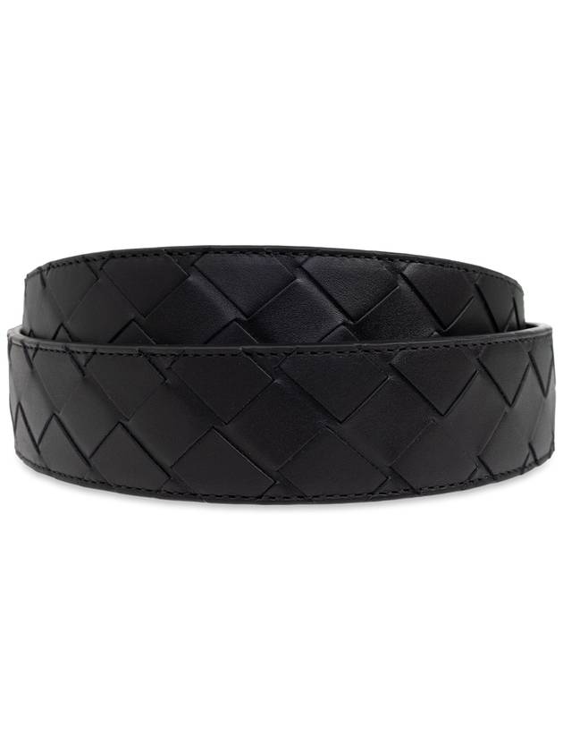 Bottega Veneta Reversible Belt, Men's, Black - BOTTEGA VENETA - BALAAN 4