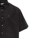 De Coeur Short Sleeve Shirt Black - AMI - BALAAN 4