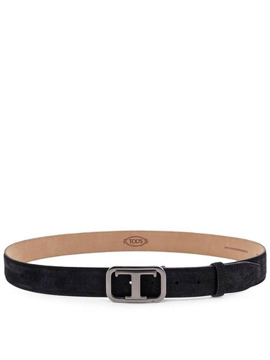 Tod'S Black Leather Belt - TOD'S - BALAAN 1