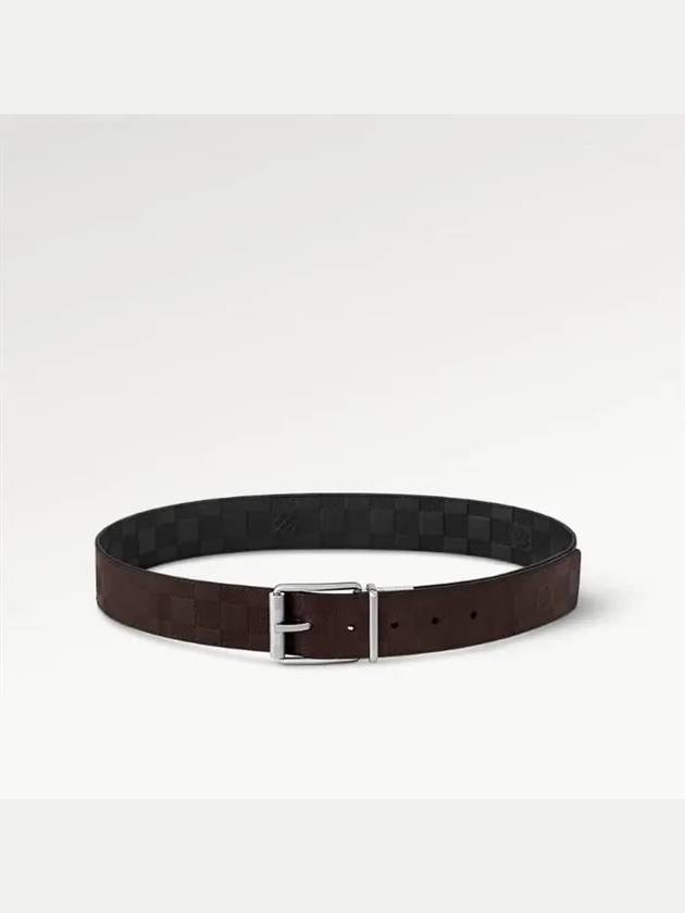 Damier Print Reversible 40mm Belt M9150U - LOUIS VUITTON - BALAAN 6