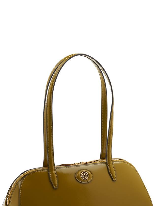 Robinson Small Leather Shoulder Bag Mustard - TORY BURCH - BALAAN 9