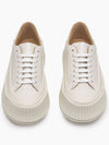 Leather Low Top Sneakers White - JIL SANDER - BALAAN 4