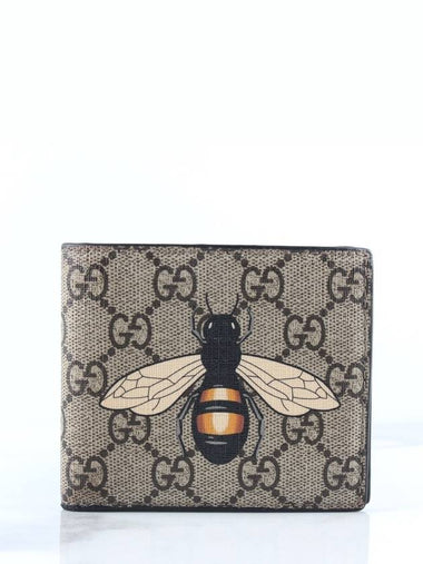 Bee GG Supreme Half Wallet - GUCCI - BALAAN 1