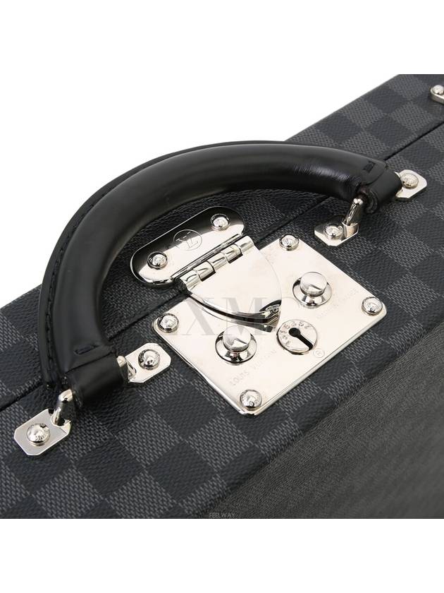 Graphite President Classer Briefcase N48190 Brief 007 Bag - LOUIS VUITTON - BALAAN 6