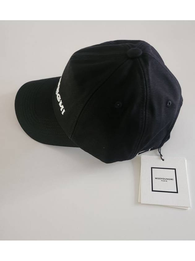 Paris Logo Ball Cap Black - WOOYOUNGMI - BALAAN 3