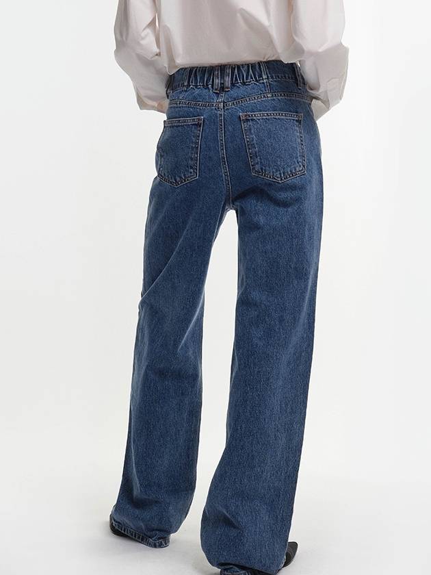 Add brushed option Straight wide denim2 colors - MAGJAY - BALAAN 4