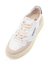 Medalist Navy Tab Low Top Sneakers White Blue - AUTRY - BALAAN 3