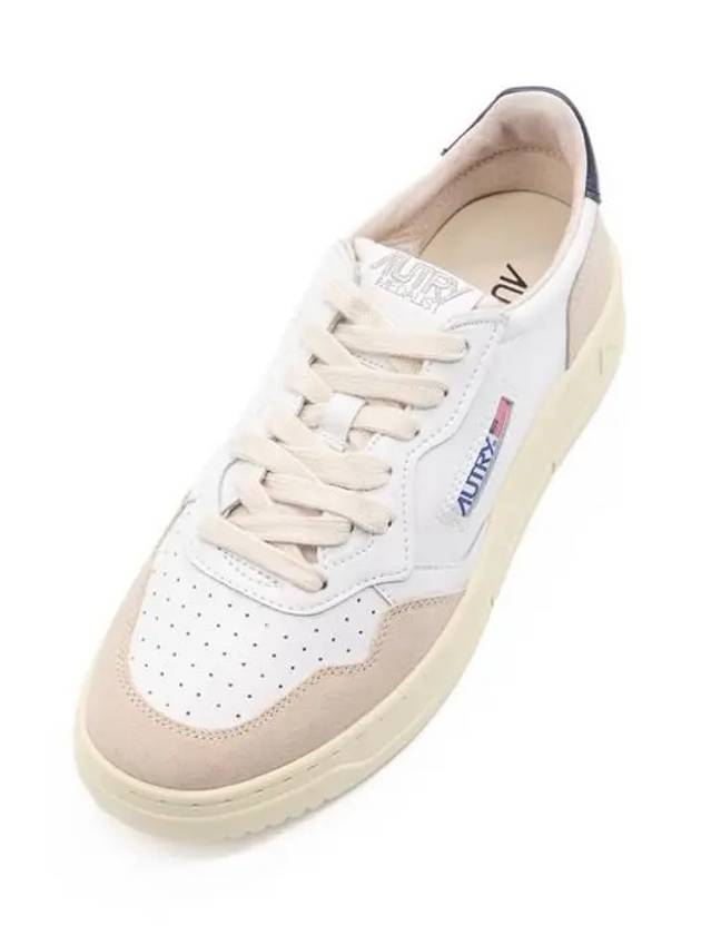 Medalist Navy Tab Low Top Sneakers White Blue - AUTRY - BALAAN 3