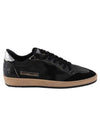 Ball Star Laminated Low Top Sneakers Black - GOLDEN GOOSE - BALAAN 2