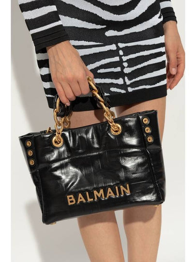 Balmain Bag 1945 Small Type Shopper, Women's, Black - BALMAIN - BALAAN 2