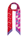 Exclusive special price limited to 30 pieces V logo signature women s scarf E6017KBS UWT - VALENTINO - BALAAN 1