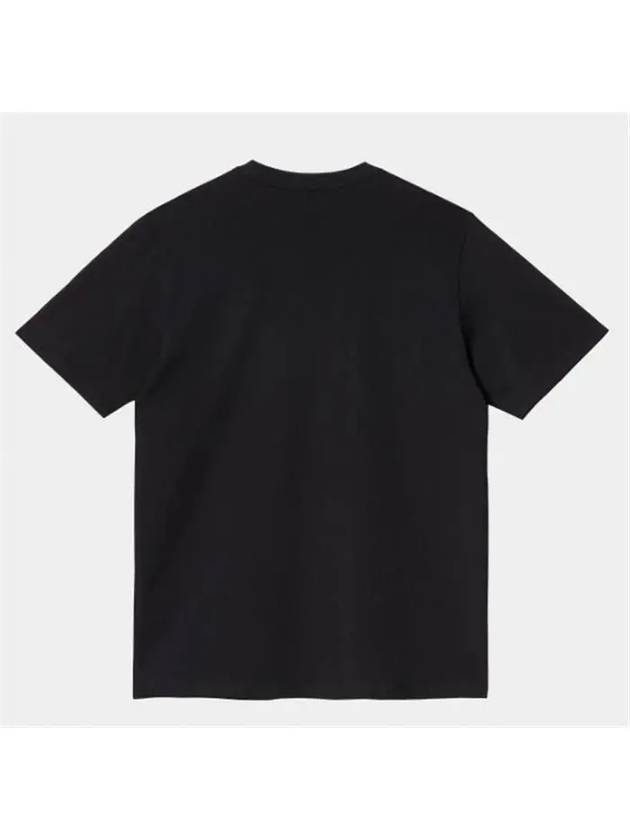 WIP Short Sleeve Pocket T Shirt Black I030434 89 XX - CARHARTT - BALAAN 2