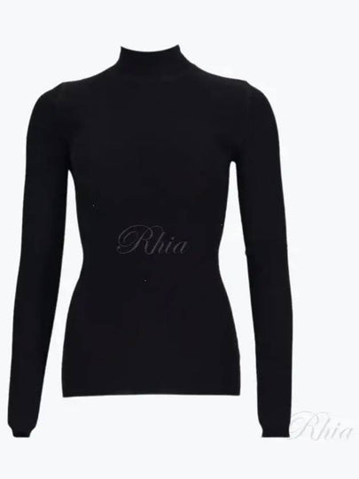 Woolen Turtleneck Black - BOTTEGA VENETA - BALAAN 2