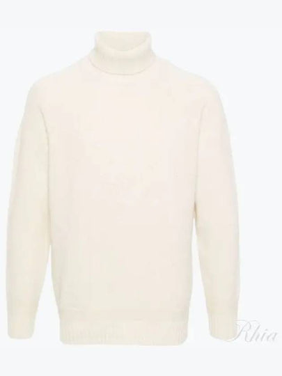 Wool Knit Turtleneck White - TEN C - BALAAN 2