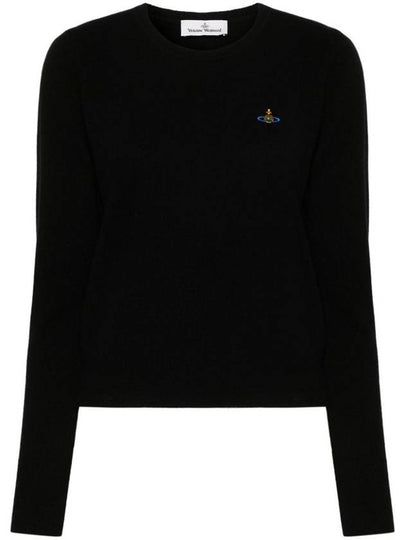 Bea Jumper Knit Top Black - VIVIENNE WESTWOOD - BALAAN 2