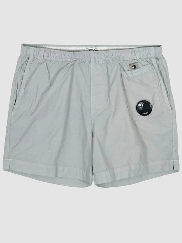 Lens Pocket Swim Shorts Grey - CP COMPANY - BALAAN 3