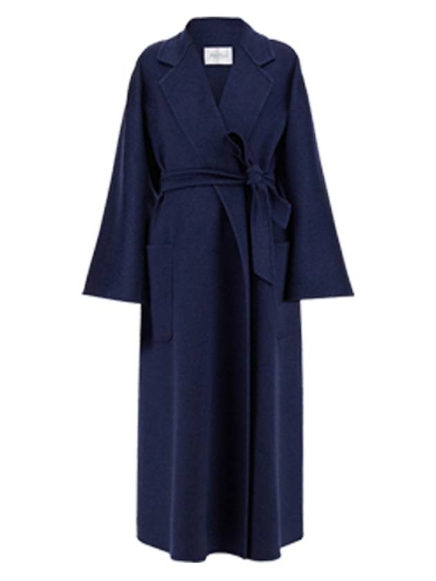 Ludmilla Icon Cashmere Single Coat Navy - MAX MARA - BALAAN 2