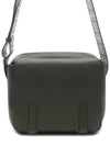 Military Leather Messenger Bag Hunter Green - LOEWE - BALAAN 3