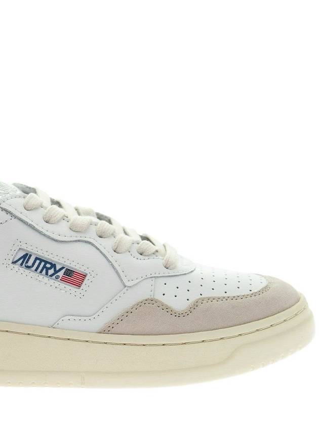 Medalist Suede Low Top Sneakers White - AUTRY - BALAAN 7