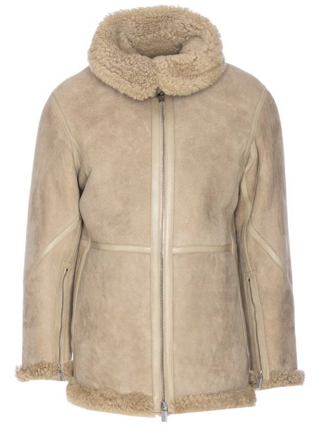 Aviator Shearling Jacket Field - BURBERRY - BALAAN 2